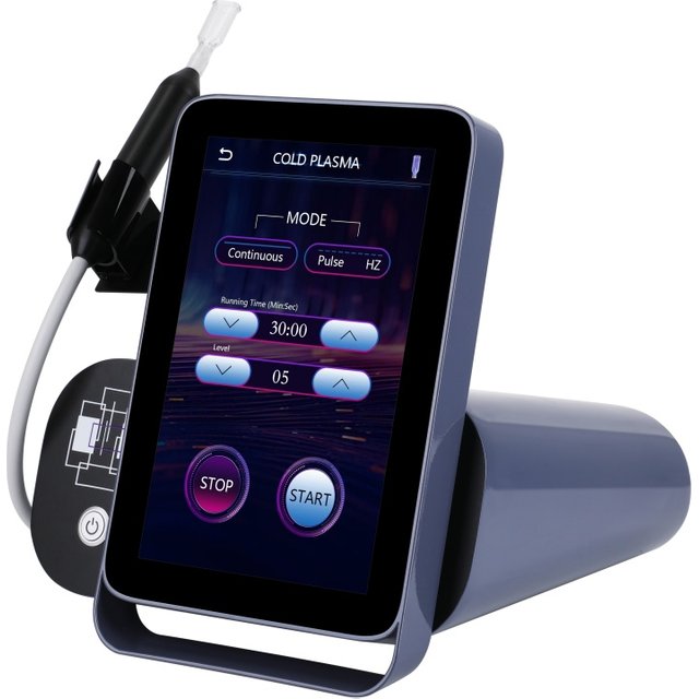 Professional 6in1 Hot Cold Plasma Pen Ozone Therapy Machine Desktop LED Touch Screen Derma Plasma Facial Skin Tightening Skin