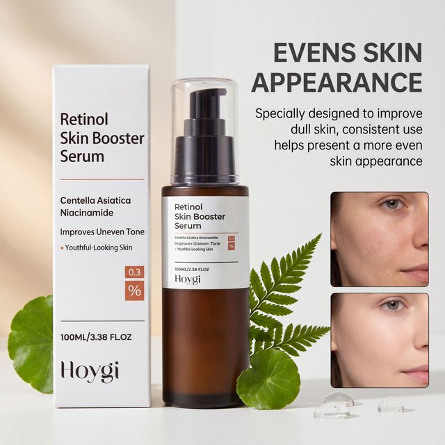 Evening Roller Serum Nourishing Hydrating Repair Face Essence Soothing Brightening Anti Aging Gentle Night Treatment Skin Care