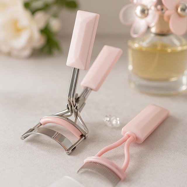 1 2 3 Pcs Eyelash Curler Set Stainless Steel Eyelash Comb Curling and Shaping Tool Eyelash Separator Tweezers Makeup Accessories