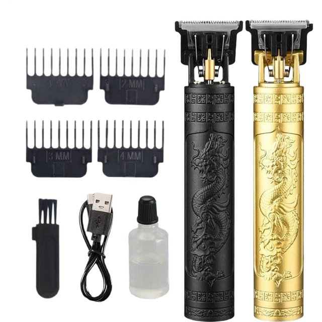 USB Cordless Hair Clippers Cordless Trimmers Kit Grooming Hair Cutting For Daily Maintenance Post-Shower Travel Camping Sports