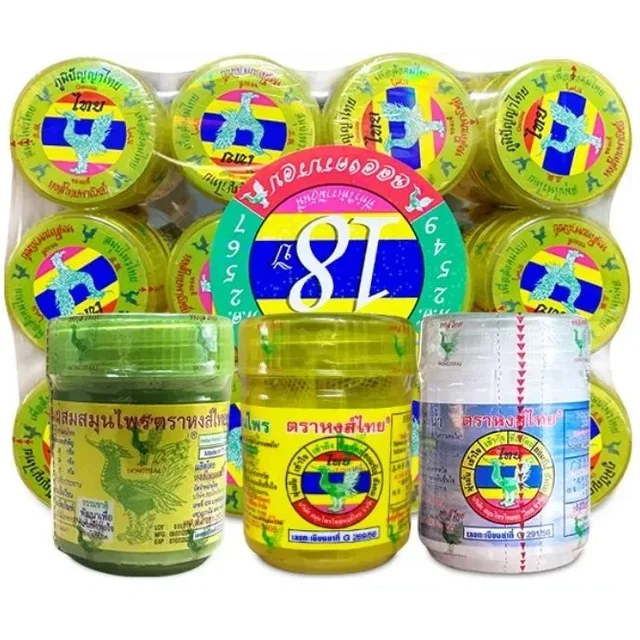 Inhalateur traditionnel thaïlandais à base de plantes, parfums mixtes, réglisse, menthe, Antarcflow