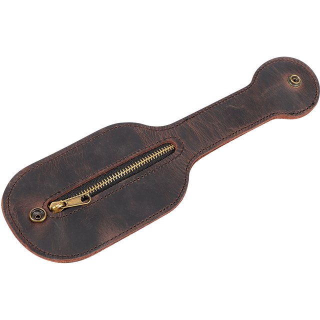 New Leather Racket Boston Coin Coin Pocket Thick Leather Men and Women Multi-Functional Edc Storage