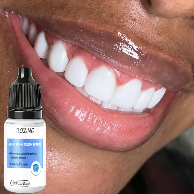 ROZINO Dental Care Solution – Gentle daily oral care, effectively removes surface stains, keeps breath fresh for a long time, gentle formula, convenient drop-by-drop application, natural extracted