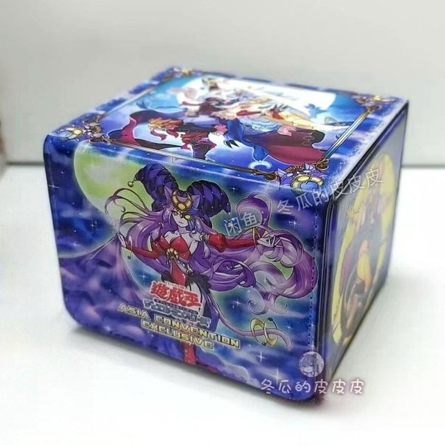 Yugioh Lunalight Parfum Dancer Deck Box Yu-Gi-Oh! TCG OCG PTCG Cartes à collectionner Boîte de rangement en cuir Pu 100+