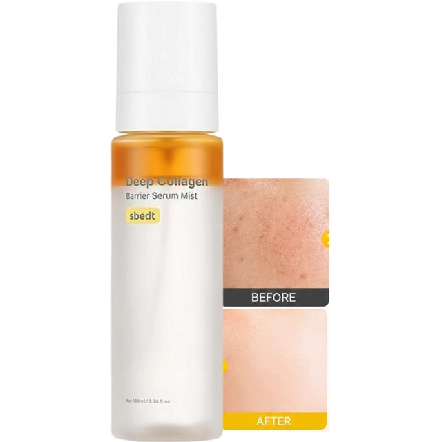 Korean Original SBEDT 100ml Deep Collagen Barrier Essence Spray Moisturizing Before Makeup Ceramide Soothes Redness Skin Care