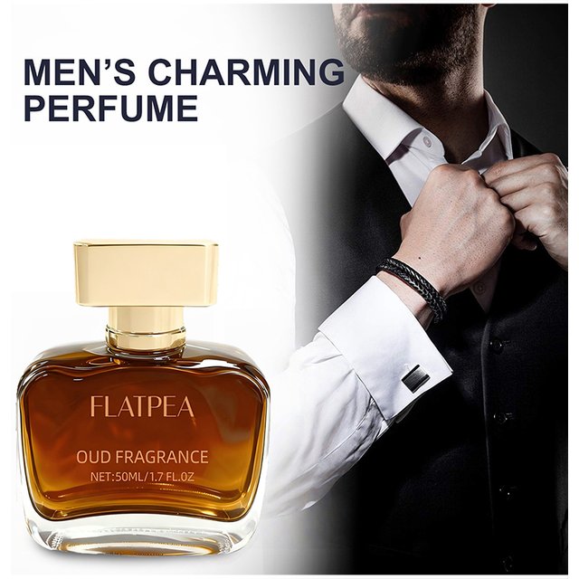Arabian Men's Perfume Spray Sandalwood Scent Long Lasting Fragrance Oriental Musk Cologne for men Eastern Luxury Aftershave 50ml