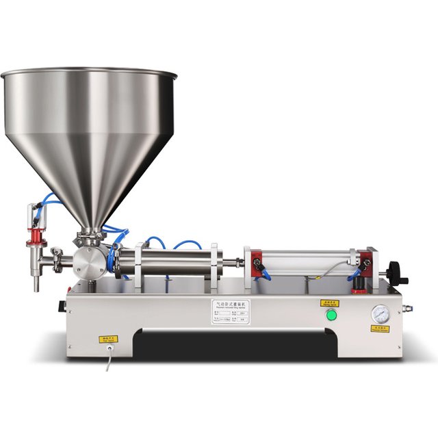 Filling Machine For Honey Peanut Butter Shampoo Cream Sauce Lotion Cosmetics Stainless Steel Commercial Paste Filling Mach