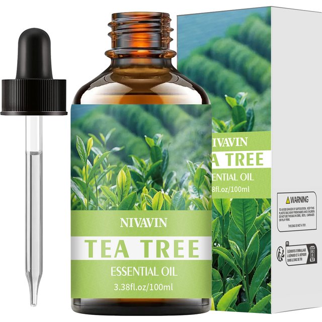 30ml/60ml/100ml tea tree essential oil is suitable for facial hydration, moisturizing, hair care, skin care, and perfume making