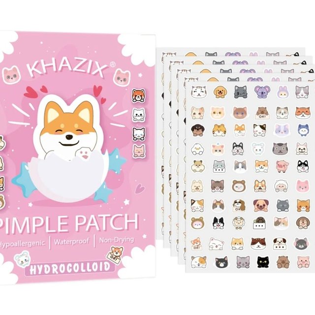 Patch d'acné de dessin animé, patch d'acné correcteur facial en forme de chat mignon, sûr, non toxique, 70 pièces