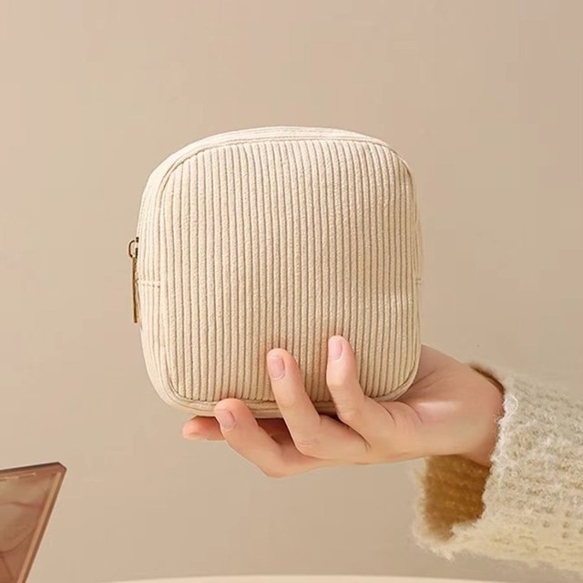 New Mini Makeup Lipstick Bag Travel Organizer Bags Sanitary Napkins Case Small Pouch Cosmetic Storage Pouch Women