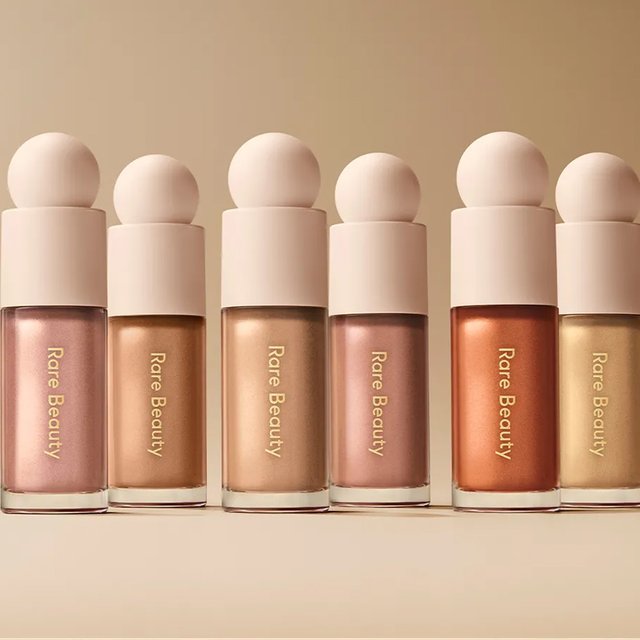 Rare Beauty The Collarbone on The Face Highlighter Liquid Blush Lipstick Silky Liquid Contouring Bronzing Liquid Blush Cream