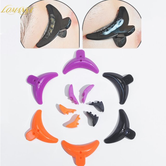 Lomansa Silicone Eyelash Lift Pads Anti-fall Off Lash Perm Rods Spacer 3D Lashes Curler Accessories Applicator Makeup Tool