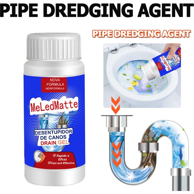 1Pc/110g Powerful Kitchen Pipe Dredging Agent Dredge Deodorant Toilet Sink Drain Cleaner Sewer Household Cleaning Tools