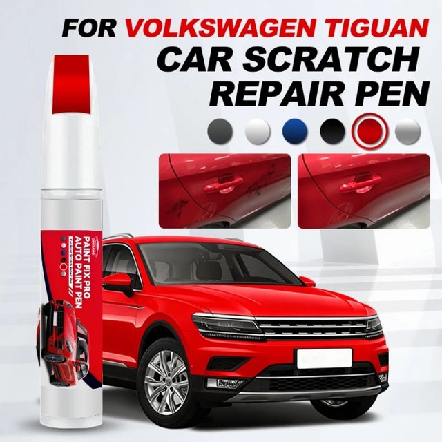 Car paint pen For Volkswagen Tiguan 2007-2025 5N AD auto paint concealer pencil acrylic paints body repair car accessories