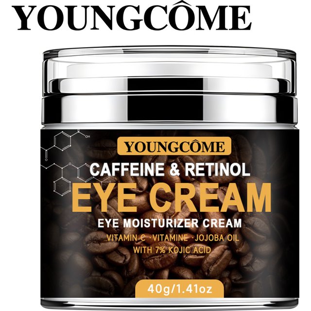Caffeine Eye Cream Fade Dark Circles Eye Cream Firming Removal Puffiness Moisturizing Lightening Anti-aging Eye Cream