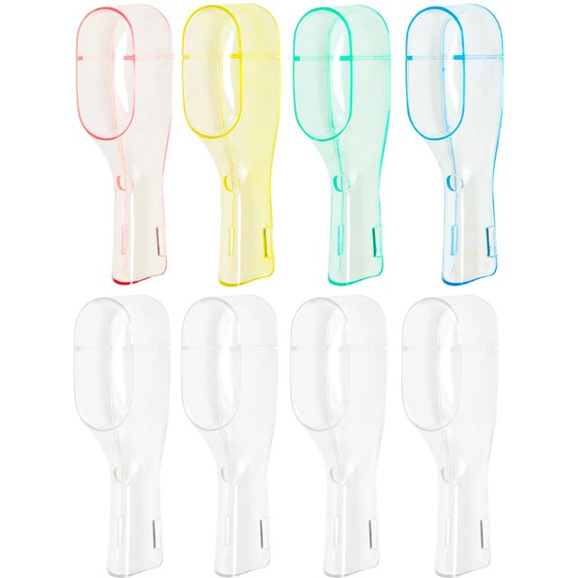 4 Pcs/Pack Toothbrush Head Protective Cover For Oral B Double Clean Electric Toothbrush Dustproof Protective Cap Travel Supplies
