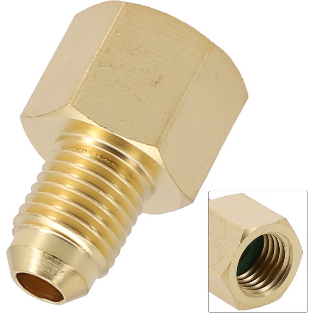 1/2 ACME Female Conversion head Conditioner Adapter Automotive Brass External thread 1/4" Internal thread 1/2"