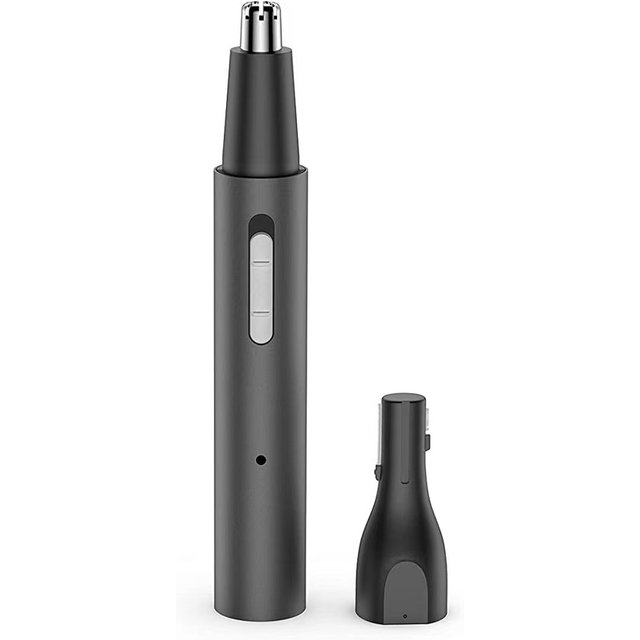 Three-in-One Electric Nose Hair Trimmer Aluminum Body USB Rechargeable Eyebrow Razor Portable Hair Remover for Cross-Border Use