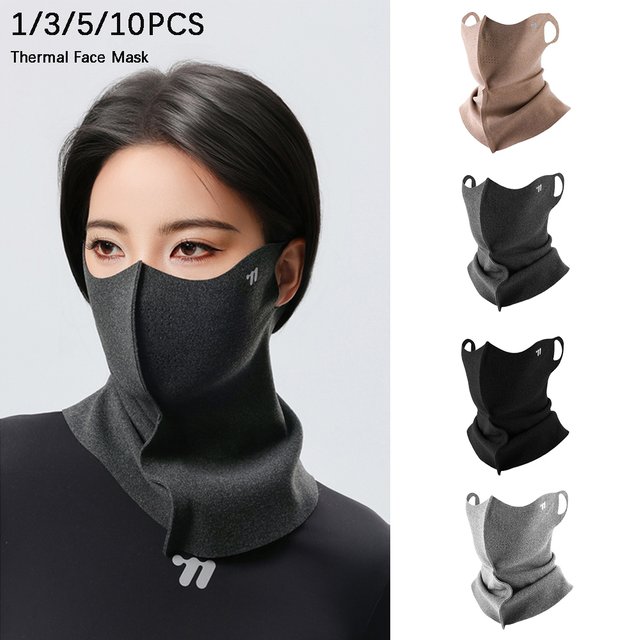 Masque facial de sport coupe-vent, chaud, respirant et confortable, adapté aux activités de plein air par temps froid, unisexe