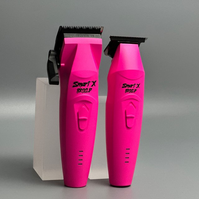 BRDCLIP 7200RPM Brushless Motor Professional Hair Clipper DLC FADE Blade Charging Base Barber 7000RPM DC Motor Electric Trimmer