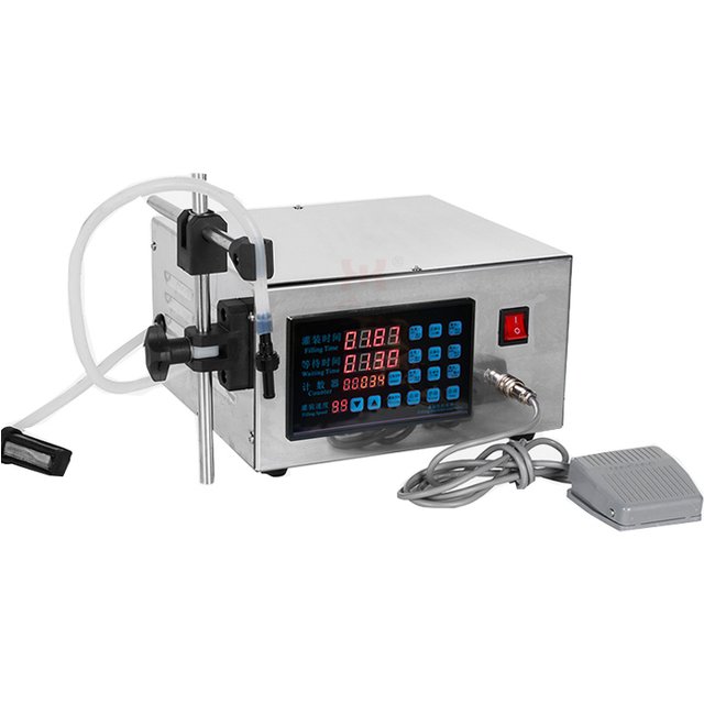 CNC Semi-Automatic Liquid Filling Machine Perfume Essential Oil Cosmetics Liquid Bottle Vial Peristaltic Pump Filling Machine