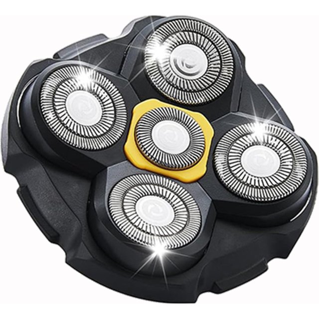 5D Electric Shaver Replacement Blade Compatible with Microtouch Titanium Head Shaver for Bald Men