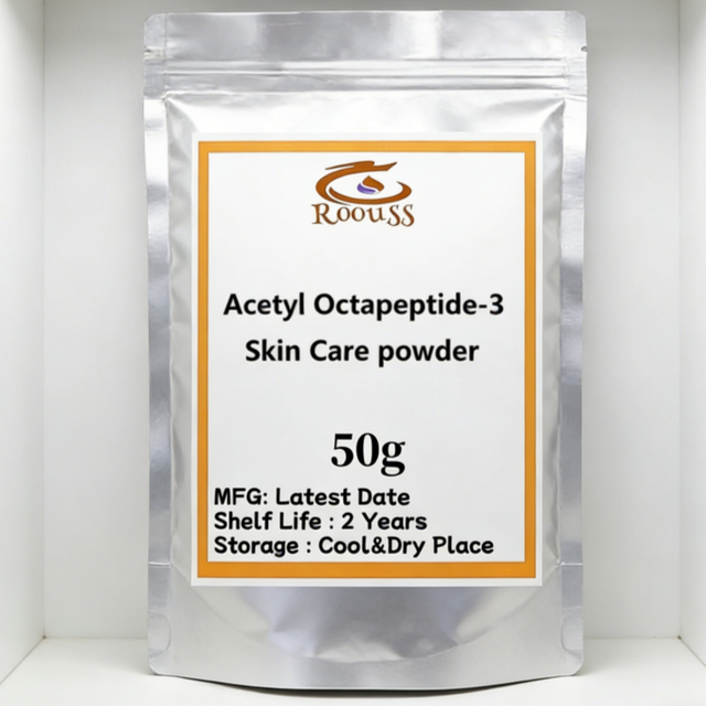 Cosmetic Grade Acetyl Octapeptide-3 (Snap-8) Powder Anti-Wrinkle Peptide CAS 868844-74-0