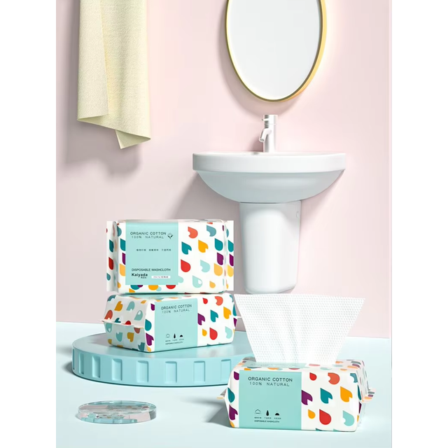 Car paper towel disposable thickened 100% face towel 100PCS makeup soft removal wipes dry facial cleanser skin care products