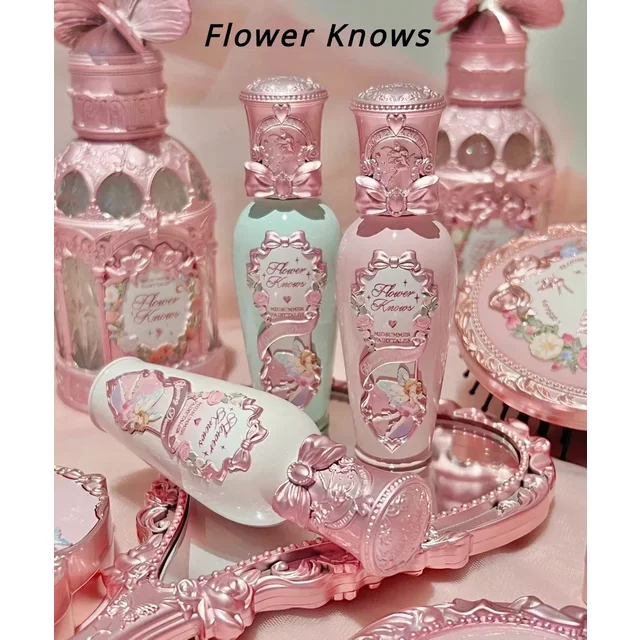 Flower Knows Midsummer Night Series Mirror Lip Gloss Film-forming Lip Balm Moisturizing Long Lasting Non-sticky ALL Lips Makeup