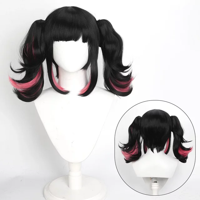 Perruque Anime Rokudo Sariel, perruques de cosplay Zenless Zone Zero, perruque synthétique pour jeu de rôle, perruque pour fête Anime, mascarade, carnaval, cosplay