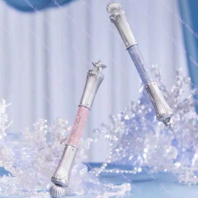 Flower Knows Shell's Jewel Dual-Ended Highlighting Stick Eyeliner Pencil Pearlescent Diamond Long-Lasting Smooth High Gloss