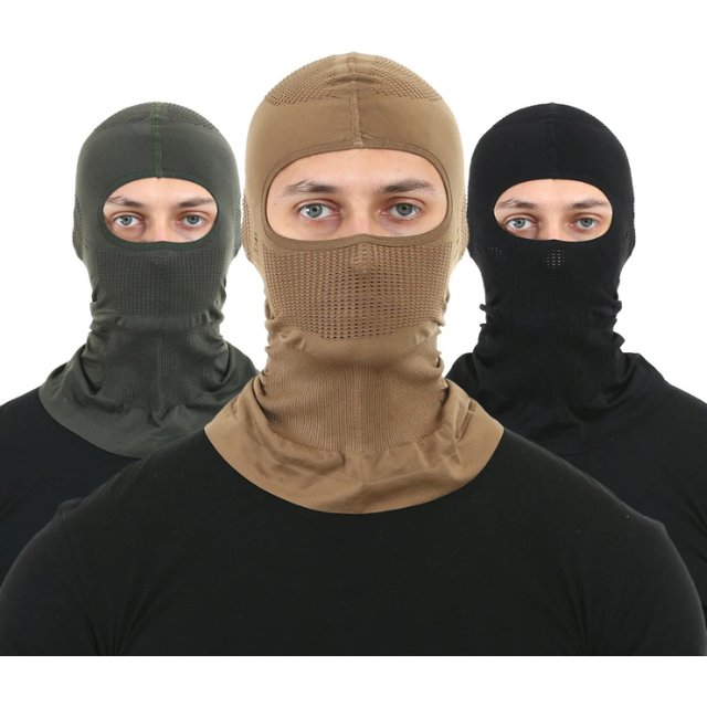 Breathable Balaclava Hat High Elasticity Motorcycle Full Face Mask Bicycle Ski Motorcycle Helmet Inner Cap Scarf Headgear