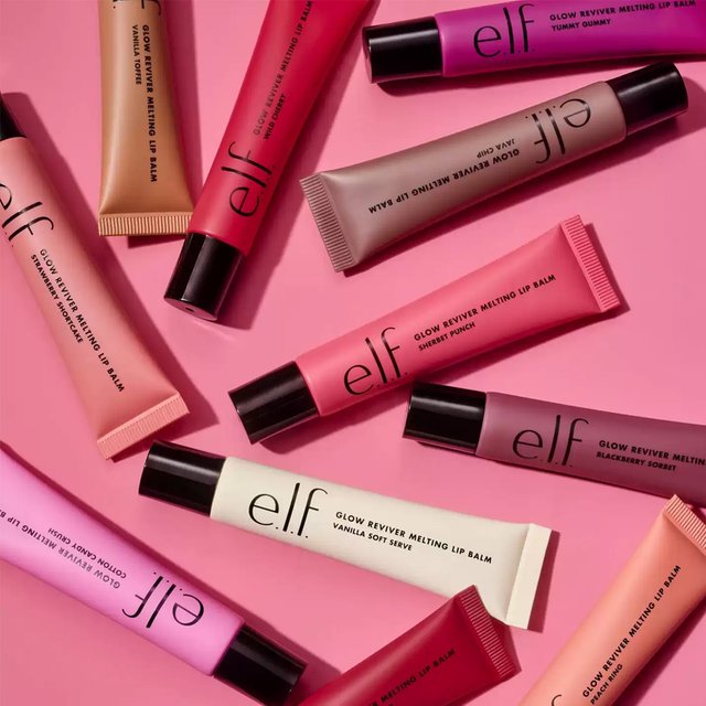 Elf Lip Gloss 6-Colors Lip Balm Optional Lightweight Hydrating Nourishing Repairing Improve Dryness Create Naturally Plump Lips