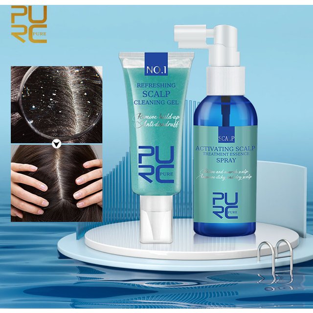 PURC Hair & Scalp Treatment Anti-Dandruff Oil Control and Itching Hair Care Products for women Men