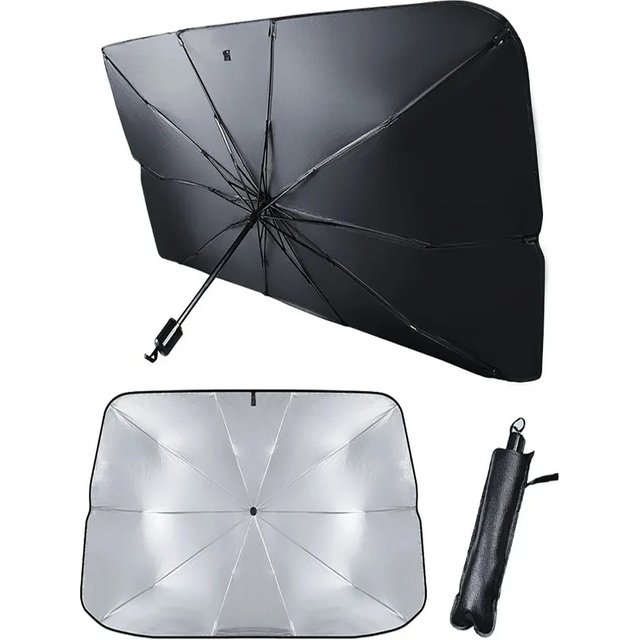 Car Sunshade Car Sunshade Retractable Sunscreen Heat Insulation Front Windshield Parasol 2026 NEW