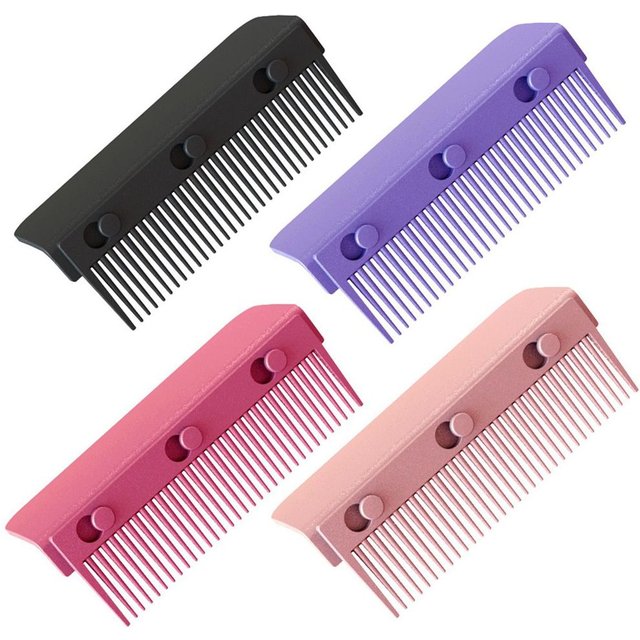 Flat Iron Comb Attachment Hair Straightener Comb Reusable Grip Comb Clip On Disassemble Washable Nimble Comb Hair Styling Tool