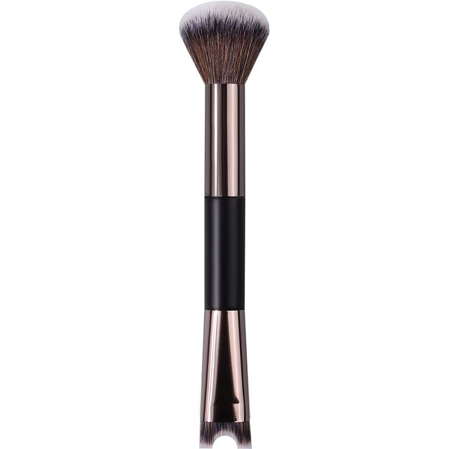 1/2PCS dual-head makeup brush, blush brush, contouring brush, U-shaped nose shadow brush, multi-purpose portable beauty tool