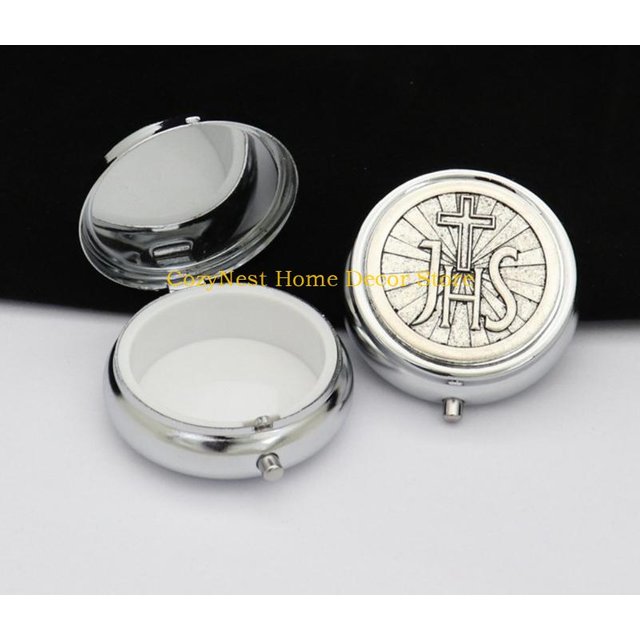 92MF Premium Makeup Mirror Equipped Metal Keepsakes Organizers Jewelry Box For Prayer Items And Decorative Household Use