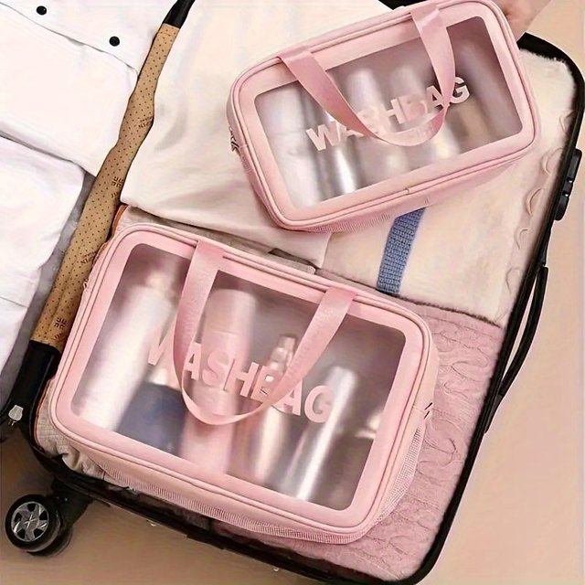 Wet-dry Separation Makeup Bag Portable Toiletry Bag Travel Essentials Large Capacity Storage Bag Fitness Swimming Essentials