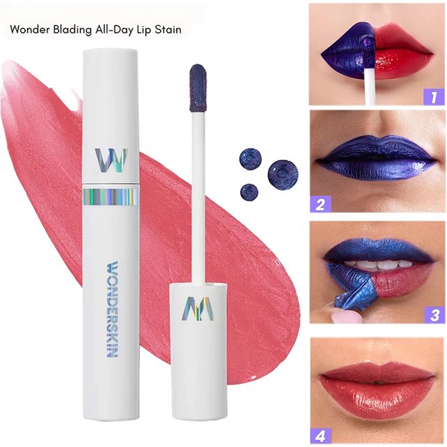 Amazing Peel Off Lip Stain Reveal Lasting Waterproof Pink Gloss Tint Transfer Proof Non-stick Cup Natural Cosmetics Wonder New