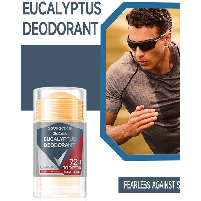 Men Antiperspirant Deodorant Clean 72-Hour Sweat & Odor Protection Prescription-Strength Antiperspirant Body Odor Remover Antipe