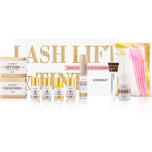 Dropshipping ICONSIGN Lash Lift Kit And Brow Dye Tint Kit Lifting Eyelashes Brow Lift Brow Dye Tint Lash Lifting Kit Eye Makeup