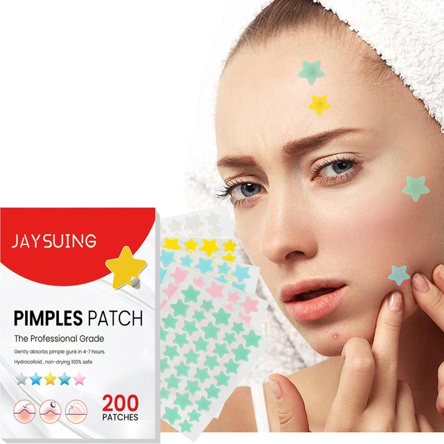 Acne Pimple Patches Sticker Repair Acne Scars Fade Blemishes Conceal Pimples Hydrocolloid Invisible Pimple Remover Tool SkinCare