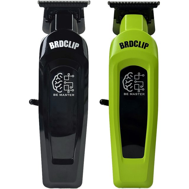 BRDCLIP NEW Professional Barber Hair Trimmer 8000RPM DLC Blade 2000mAh Hair Clipper with Base Charger for men Salon BRD 107