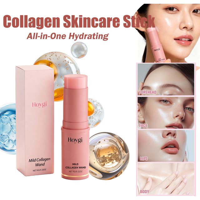 Collagen Skincare Stick Firming Anti-Aging PDRN Collagen Wrinkle Stick Tighten All-in-One Hydrating Lip Balm Eye Cream Neck Crea