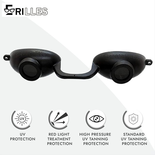 Professional IPL Laser Safety Goggles, OD4+ High Protection for Photon Facials & Beauty Equipment, Salon & Home Use