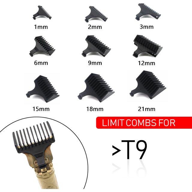 Suitable for T9 Universal Guards Hairdresser Hair Cutting Guide Professional Hair Trimmer Limit Comb Barber Accesories