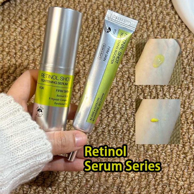 Retinol Serum Series, The Vita A Retinal Shot Serum,lifting And Firming Soothing Eye Face Serum Set Korean Beauty Skincare Serum