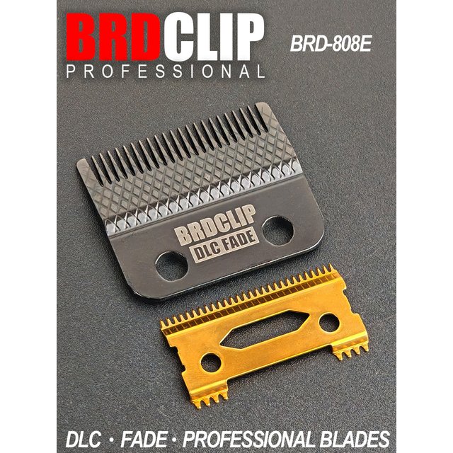 BRDCLIP 808E Scalelike DLC FADE Original Blade Hair Clipper Replaceable Cutter Head for 2020C Madeshow M10 M5 All Steel Blade