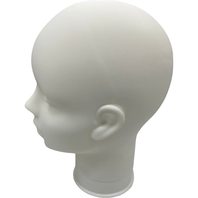 Anime White Scalp Manikin Head 58cm for Wig Display Cosplay Makeup Practice Perfect Size for Retail And Educational Use